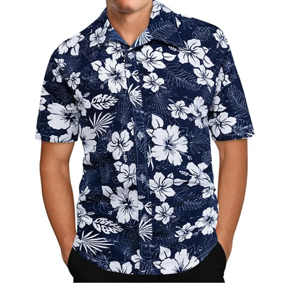 🏝️XG Island Tropics Aloha Hawaiian Tropical Shirt Size XL UNISEX - Picture 3 of 3